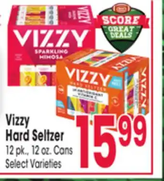 Jewel-Osco Vizzy hard seltzer offer
