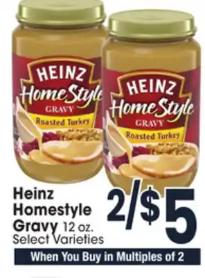 Jewel-Osco Heinz homestyle gravy offer
