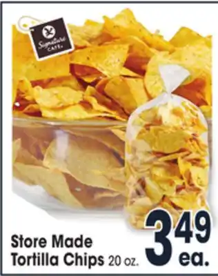 Jewel-Osco Store made tortilla chips offer