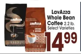 Jewel-Osco Lavazza whole bean coffee offer