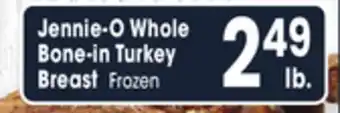 Jewel-Osco Jennie-o whole bone-in turkey breast offer