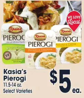 Jewel-Osco Kasia's pierogi offer