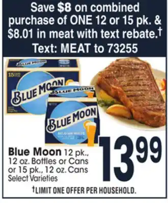 Jewel-Osco Blue moon offer