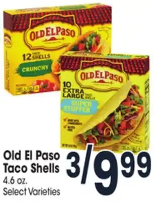 Jewel-Osco Old el paso taco shells offer