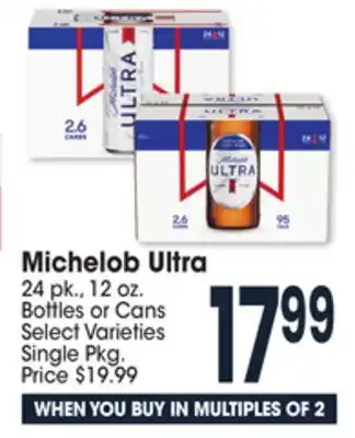 Jewel-Osco Michelob ultra offer