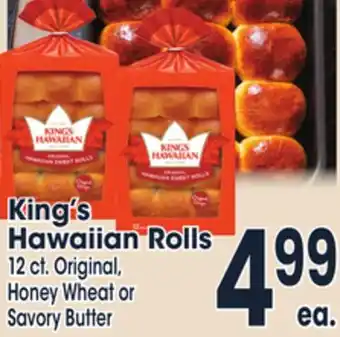Jewel-Osco King's hawaiian rolls offer