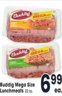 Jewel-Osco Buddig mega size lunchmeats offer