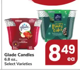 Jewel-Osco Glade candles offer