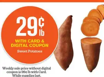 Mariano's Sweet potatoes offer