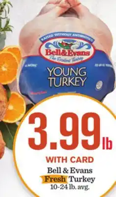 Mariano's Bell & evans fresh turkey offer