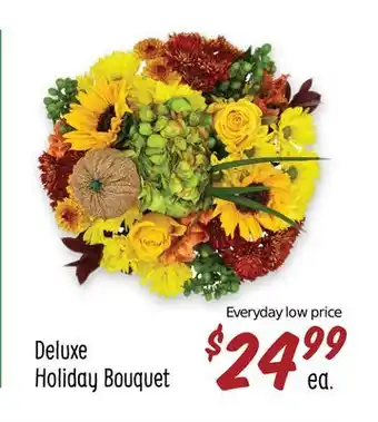 Sprouts Farmers Market Deluxe holiday bouquet offer