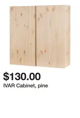 Ikea Ivar cabinet, pine offer