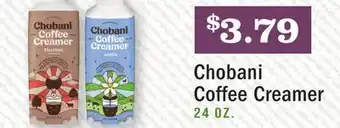 Heinen's Chobani coffee creamer offer