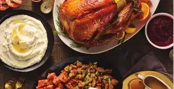 Heinen's Whole turkey dinner offer