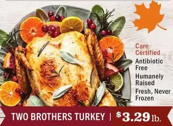 Heinen's Two brothers turkey offer