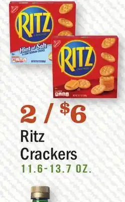 Heinen's Ritz crackers offer