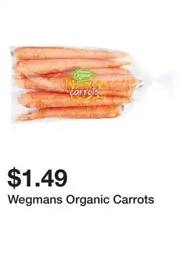 Wegmans Wegmans organic carrots offer