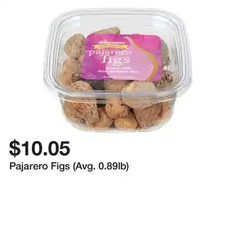 Wegmans Pajarero figs (avg. 0.89lb) offer