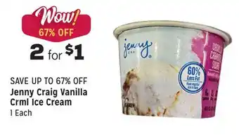 Grocery Outlet Vanilla crml ice cream offer
