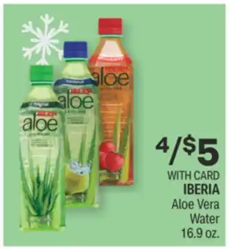 CVS Iberia aloe vera water 16.9 oz offer