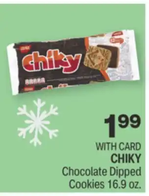 CVS Chiky chocolate dipped cookies 16.9 oz offer
