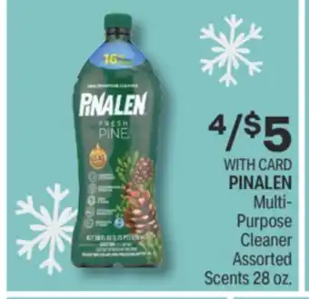 CVS Pinalen multi- purpose cleaner assorted scents 28 oz offer