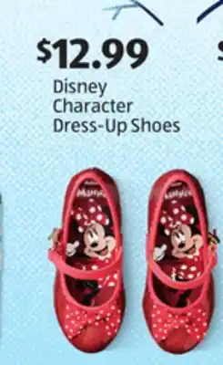 Aldi Disney character dress-up shoes offer