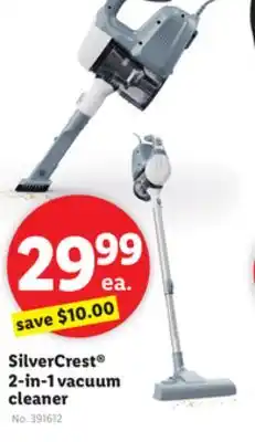 Lidl Silvercrest 2-in-1 vacuum cleaner offer