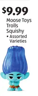 Aldi Moose toys trolls squishy offer