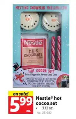 Lidl Nestle hot cocoa set offer