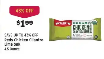 Grocery Outlet Chicken cilantro lime snk offer