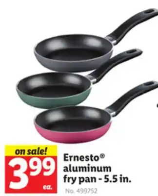 Lidl Ernesto aluminum fry pan-5.5 in offer