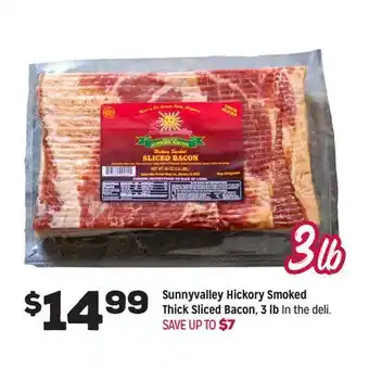 Grocery Outlet Sunnyvalley hickory smoked thick sliced bacon offer
