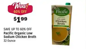 Grocery Outlet Low sodium chicken broth offer