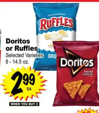 Superior Grocers Doritos or ruffles offer