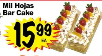 Superior Grocers Mil hojas bar cake offer