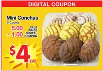 Superior Grocers Mini conchas offer