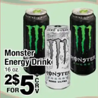 Superior Grocers Monster energy drink offer
