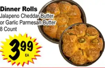 Superior Grocers Jalapeno cheddar butter or garlic parmesan butter offer