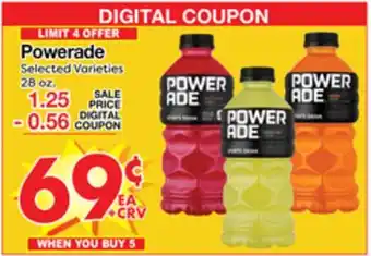 Superior Grocers Powerade offer