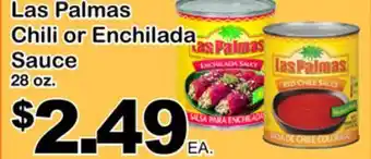 Superior Grocers Las palmas chili or enchilada sauce offer