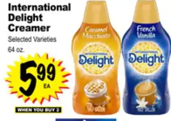 Superior Grocers International delight creamer offer