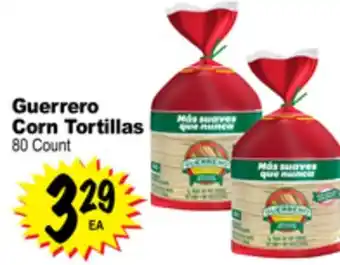 Superior Grocers Guerrero corn tortillas offer