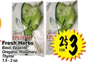 Superior Grocers Fresh herbs offer