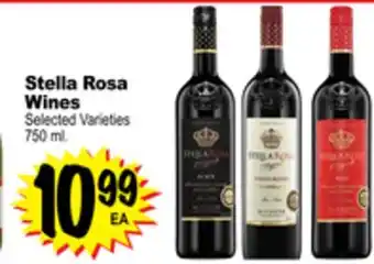 Superior Grocers Stella rosa wines offer