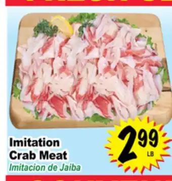 Superior Grocers Imitation crab meat offer