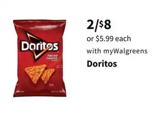 Walgreens Doritos offer