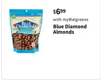 Walgreens Blue diamond almonds offer