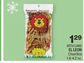 CVS El leon churritos 1.6-4.2 oz offer
