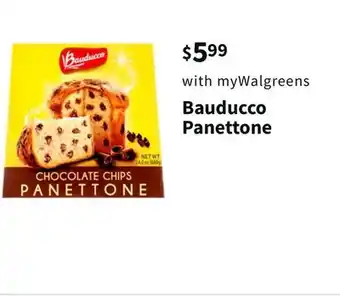 Walgreens Bauducco panettone offer